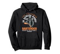 The Customer Is Always Right Bartender Decides Pullover Hoodie