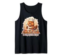 The Cute Baker Beaver Tank Top