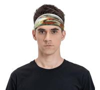 The Cute Little Bear Unisex Sports Sweatband Headband, Breathable and Moisture, Suitable Running Cycling Yoga Waiting for Sports.