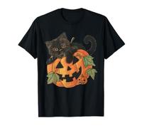 The Cutest Curse Pumpkin Cute Cat Halloween Spooky Season T-Shirt