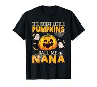 The Cutest Little Pumpkins Call Me Nana Funny Halloween T-Shirt