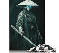 The Cyberpunk Samurai Jigsaw Puzzles Puzzle for Adults Kids. 1000 Pieces Impossible Challenge Toy Educational Game Home Decoration for Adults& Kids Age 14 Years Up 1000pcs (75x50cm)