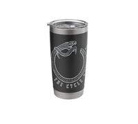 The Cycle Ends Here Stainless Steel Insulated Tumbler