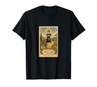 The Cyclist | Bicycle Touring Tarot Card T-Shirt