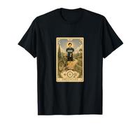 The Cyclist | Road Cycling Tarot Card T-Shirt