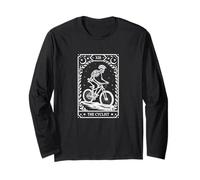 The Cyclist Tarot Card, Bicycle Lover Long Sleeve T-Shirt