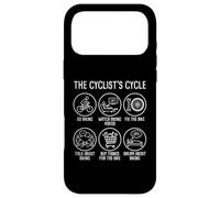 The Cyclist's Cycle Funny Biking Routine and Bicycle Hobby Case for iPhone 17 Pro Max
