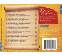 THE DA VINCI COLLECTION: ITALIAN MUSIC FROM THE TIME OF LEONARDO NEW CD