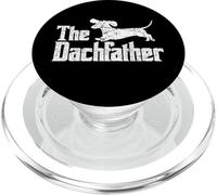 The Dachfather Funny Dachshund Father's Day Pet Dog Lover PopSockets PopGrip for MagSafe