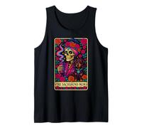 The Dachsund Mom Tarot Card Coffee Lover Weener Dog Mommy Tank Top