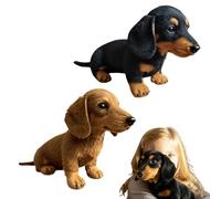 The Dachys 2.0, The Dachys Emotional Healing On Demand Plush, AI Pet Weiner Dog Dachshund, Soft Dachshund Plush Toy (Mix*2)