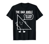 The Dad Angle Funny Math Geometry for Dads who Love Math T-Shirt
