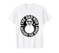 The Dad BOD Behind The Bump Funny Announcement T-Shirt