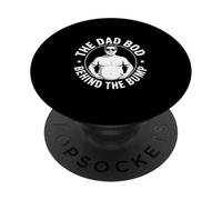 The Dad Bod Behind The Bump Funny Dad Announcement PopSockets Adhesive PopGrip