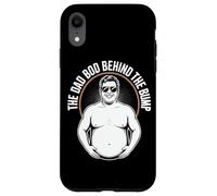 The Dad Bod Behind The Bump Funny Dad To Be Case for iPhone XR