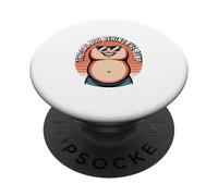 The Dad Bod Behind The Bump Funny Dad To Be Daddy PopSockets Adhesive PopGrip