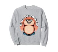 The Dad Bod Behind The Bump Funny Dad To Be Daddy Sweatshirt
