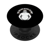 The Dad Bod Behind The Bump Funny Dad To Be PopSockets Adhesive PopGrip