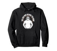 The Dad Bod Behind The Bump Funny Dad To Be Pullover Hoodie