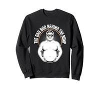 The Dad Bod Behind The Bump Funny Dad To Be Sweatshirt