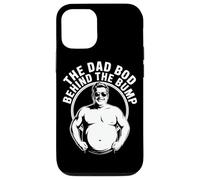 The Dad Bod Behind The Bump Funny Expecting Dad Case for iPhone 12/12 Pro