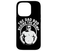 The Dad Bod Behind The Bump Funny Expecting Dad Case for iPhone 14 Pro
