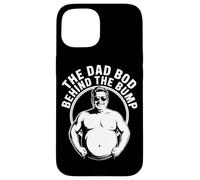 The Dad Bod Behind The Bump Funny Expecting Dad Case for iPhone 15