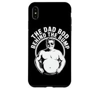 The Dad Bod Behind The Bump Funny Expecting Dad Case for iPhone XS Max