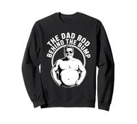 The Dad Bod Behind The Bump Funny Expecting Dad Sweatshirt