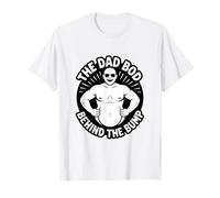 The Dad BOD Behind The Bump Funny Pregnancy T-Shirt
