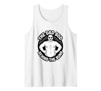 The Dad BOD Behind The Bump Funny Pregnancy Tank Top