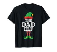 The Dad Elf - Christmas Father Xmas T-Shirt