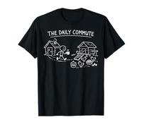 The Daily Commute Chicken Farm Breeder Sarcastic Broiler T-Shirt