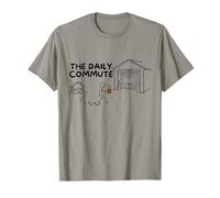 The Daily Commute Funny Woodworker Humor Carpenter T-Shirt
