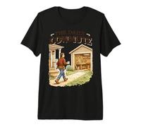 The Daily Commute Funny Woodworker Sarcastic Carpenter Mens Premium T-Shirt