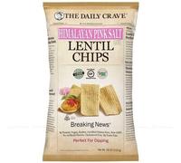 The Daily Crave Himalayan Pink Salt Lentil Chips Vegan Dipping Crisps, 510 g