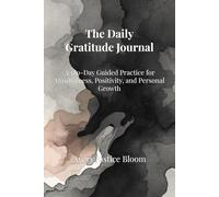 The Daily Gratitude Journal: A Guided Daily Practice for Reflection & Calm - Black Watercolor on Silk Edition