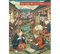 The daily life of a Ukiyo-e cat: Relaxing Japanese Cats for Mindful Coloring