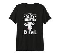 The Dairy Industry is Evil Premium T-Shirt