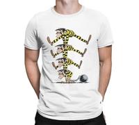 The-Dalton-Brothers-Lucky-Luke-Men-Tops-T-Shirts-Crazy-Tee-Shirt-Harajuku-Manga-Tee-Shirt White