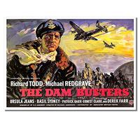 The Dam Busters A2 Unframed British Epic War Film Advert Poster Vintage Stars Photo Picture