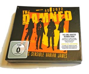 The Damned CD x 2 + DVD AD 2022 Live In Manchester Live Re-Union MAILS SAME DAY