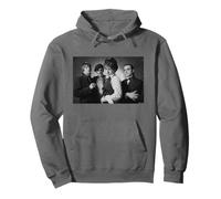 The Damned Dave Vanian Band Portrait By Allan Ballard Pullover Hoodie
