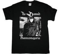 The Damned Phantasmagoria Black T Shirt Gothic Rock The Lords of The New Church Men's