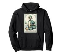 The Dance Dad Skeleton Card Dance Competition Spooky Season Pullover Hoodie