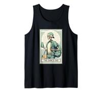 The Dance Dad Skeleton Card Dance Competition Spooky Season Tank Top