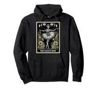 The Dance Mom Ballerina Ballet Dancer Tarot Card Skeleton Pullover Hoodie
