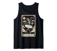 The Dance Mom Ballerina Ballet Dancer Tarot Card Skeleton Tank Top