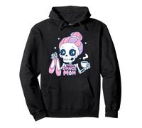The Dance Mom Skeleton Tarot Card, Dancer Mama Mother's Day Pullover Hoodie
