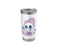 The Dance Mom Skeleton Tarot Card, Dancer Mama Mother's Day Stainless Steel Insulated Tumbler